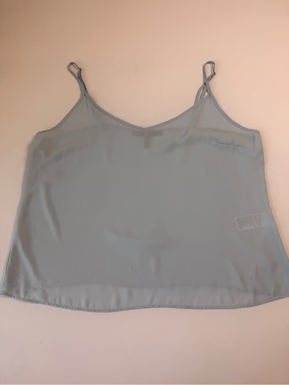 WHBM Pale Blue Floral Lace Blouse & Camisole 2-Piece Set | Sheer Business Wear - Picture 4 of 11